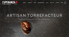 Desktop Screenshot of esperanzacafe.com